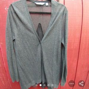Single button sweater